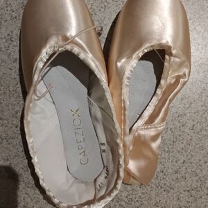 Capezio Women's Satin Ballet Shoes - Cream